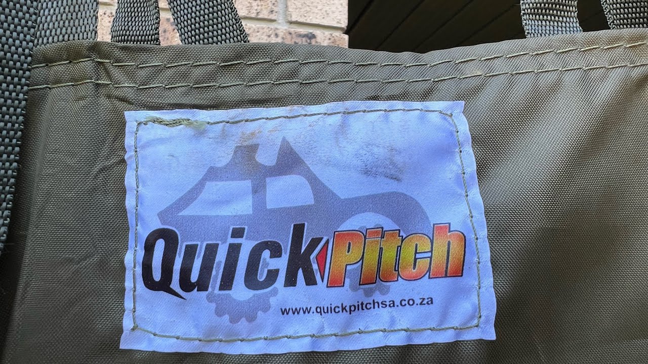 Quick Pitch shower tent with extendable bracket. YouTube