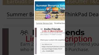 Lenovo sale| Summer Bonanza Sale #shorts #lenovo #hp #dell #asus #acer #macbook #laptopdeals