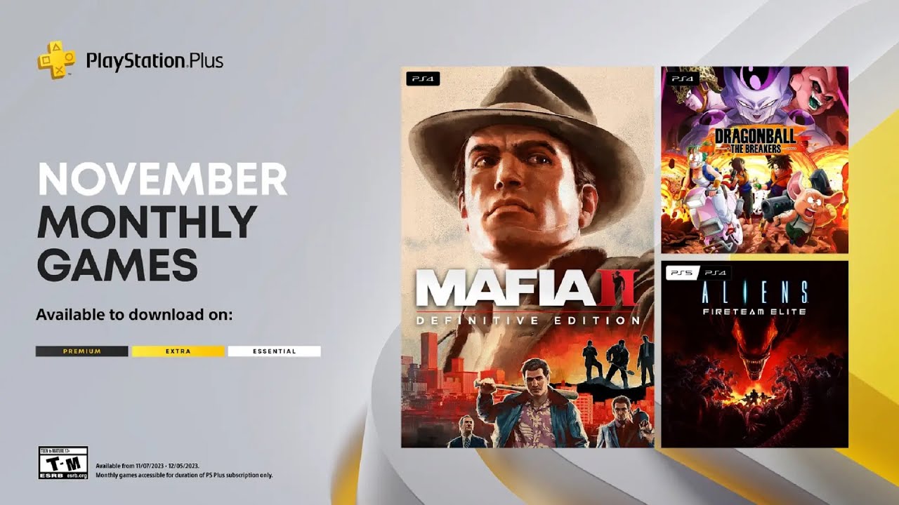 PlayStation Plus Extra and Premium games for November 2022