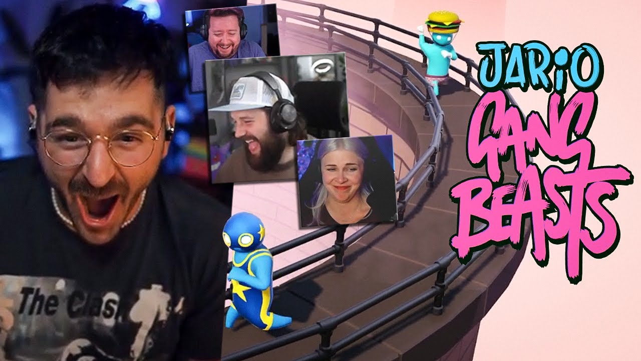 running away from my problems in gang beasts