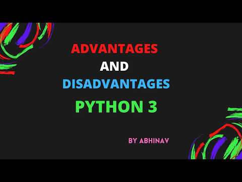 #5 ADVANTAGES AND DISADVANTAGES OF PYTHON