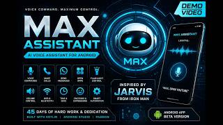 Can a Student Build Their Own JARVIS? | MAX Assistant Full Demo screenshot 4