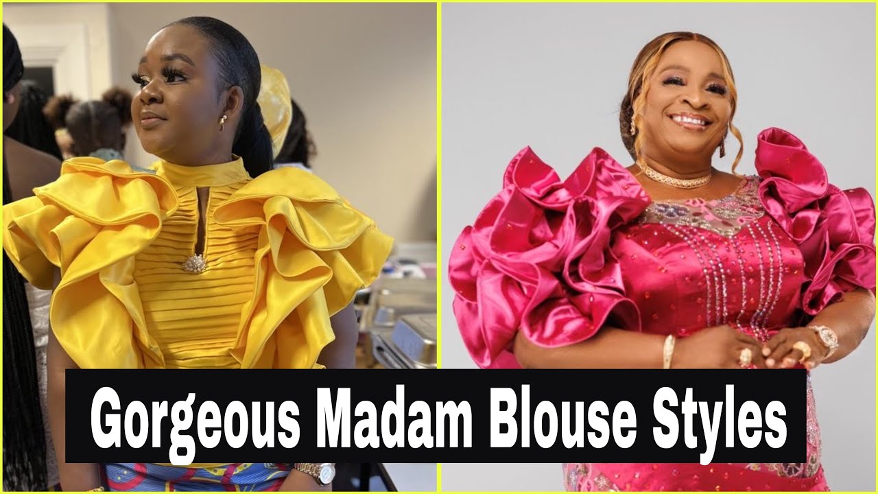 MADAM BLOUSE STYLES THAT MAKE YOU LOOK RICH & CLASSY INSTANTLY!🔥