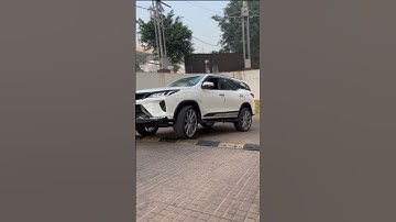 🆕 New alloys ❤️ fitted  in Fortuner legender 🔥#carstatus #ytshorts 🤞😎