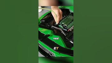 This RC Lamborghini runs on petrol?