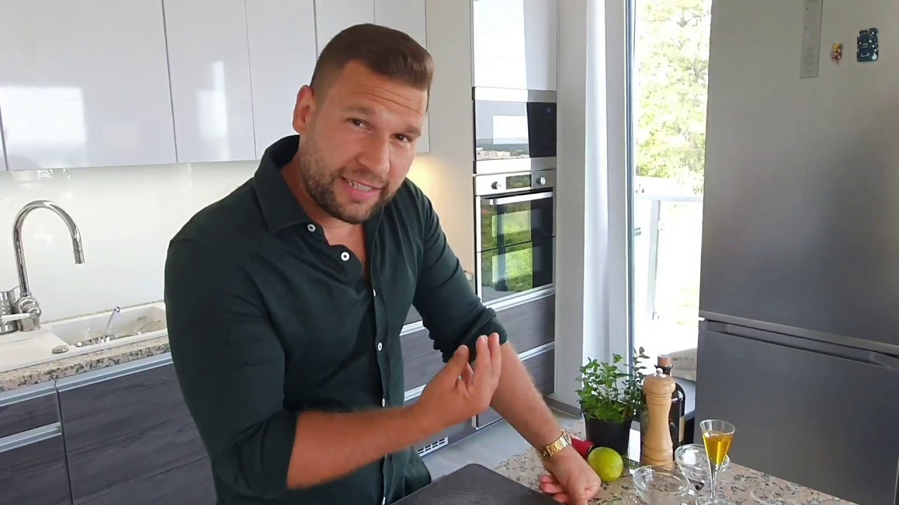 Lime Posset epersalàtâval- egy 5 perces desszert finomsàg Ràcz Jenőtől.