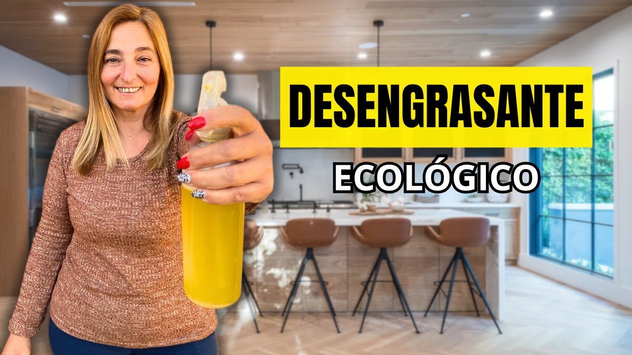 Este DESENGRASANTE ECOLÓGICO Limpia TODO 💥 Receta Casera y Económica♻️