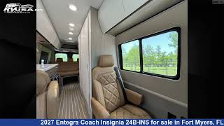 Breathtaking 2027 Entegra Coach Insignia Class B RV For Sale in Fort Myers, FL | RVUSA.com
