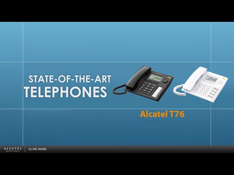 Alcatel T76 Corded Landline Phone with Caller ID and Speakerphone - video from Radiant Info Solutions