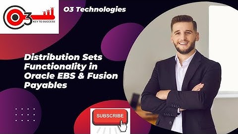 Distribution Sets Functionality in Oracle EBS/Fusion Payables #o3technologies #interviewquestions