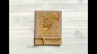 Unity Stamps, MISTI and Quick Painting with Oxide Inks