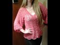 crochet tutorial  blusa kimono facil How to Kimono ( with subtittles several lenguage)