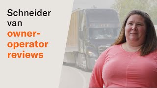 Schneider van owner-operator reviews