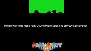 Minions Watching Mario Party Ds Anti Piracy Screen Shy Guy Consumption
