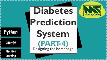Django project on Machine learning| Diabetes Prediction System | Part 4 | Designing the home page