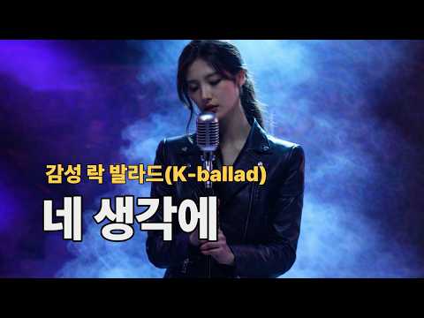 가슴 울리는 사랑, 끝나지 않은 사랑 노래 - 감성 <strong>락</strong> <strong>발라드</strong> - "네 생각에" 한 번 들어보세요~ ^^;;  | <strong>가요</strong> | kpop | <strong>발라드</strong> | 음악 | sunoai |