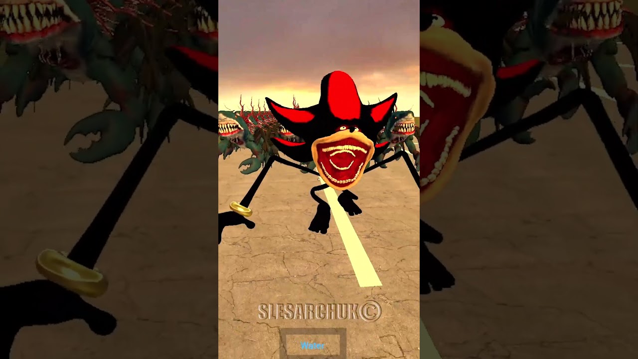 NEW SHADOW MONSTER TAPES CURSED VS ZOOCHOSIS MUTANTS SHARK IN GMOD ! 