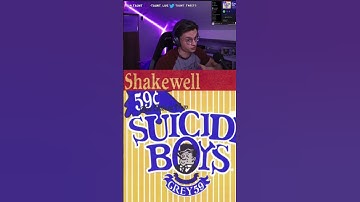 Thumbnail of *NEW* $uicideboy$ x Shakewell single “Big Shot Cream Soda” REACTION #reaction #suicideboys #shorts