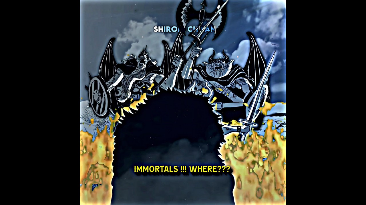 old man's aura - one piece chapter 1172 