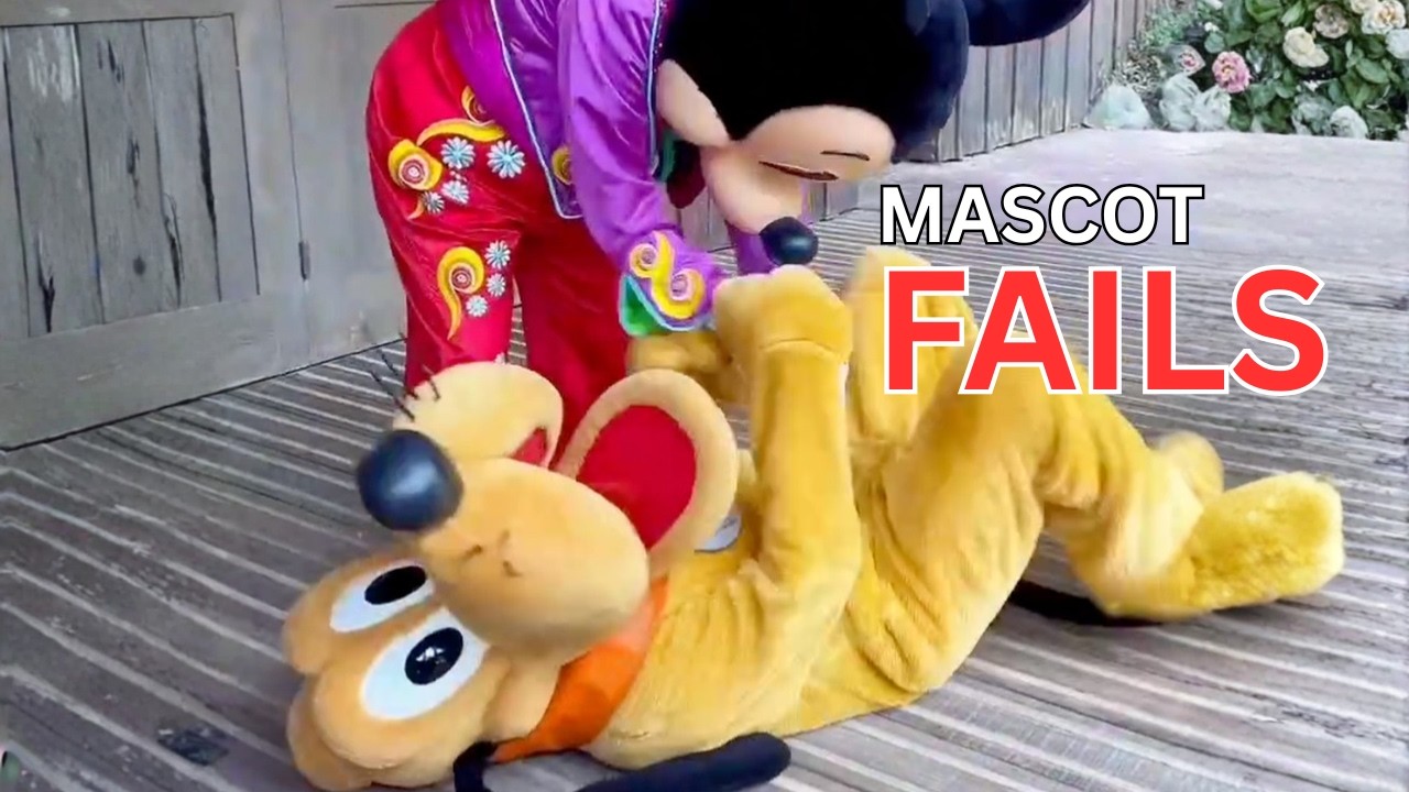 Error Mascots Mascot Fails Gone Wrong 🤣 | Funniest Mascot Compilation - YouTube