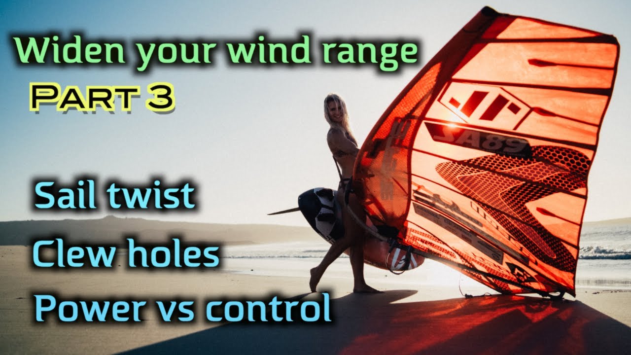All you need to know about Sail Twist and Clew settings for a wider