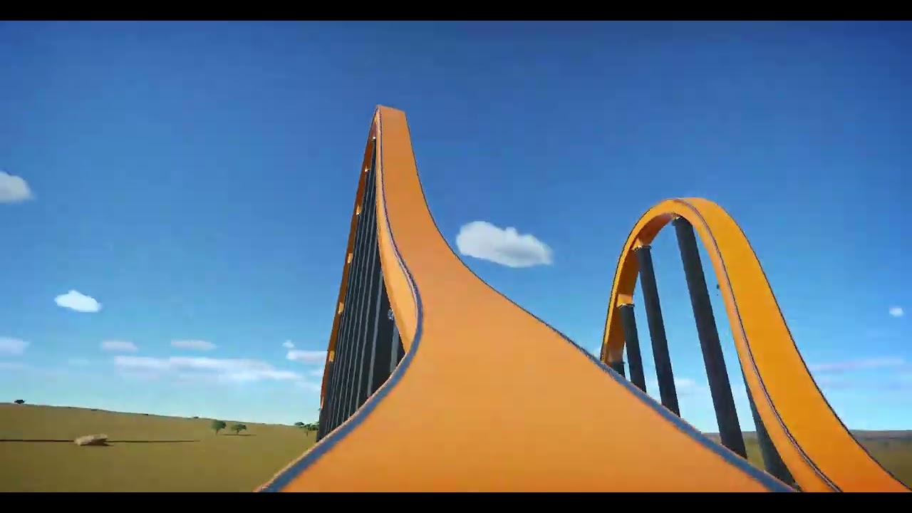 Rmc Raptor Coaster Halloween RMC Raptor single rail coaster! - YouTube