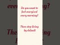 Day 7/100 - Feel Energized Every Morning 💯 | Change Your Life Starting Today
