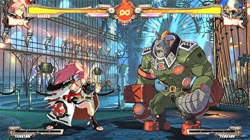 Baiken vs Potemkin (Hardest AI) - Guilty Gear Xrd Rev 2