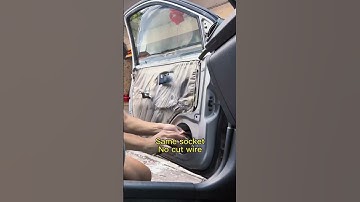 DIY upgrade proton perodua plug and play speakers myvi axia saga