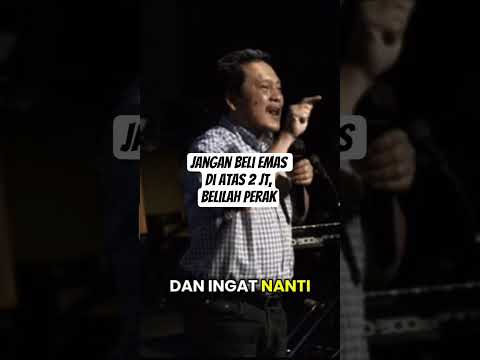 Pesan Daud Tony : Jangen Beli Emas di atas 2 jt, belilah perak! #investasiperak #daudtony #emas