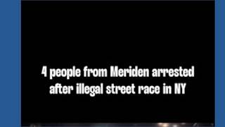 4 arrested after NY street race