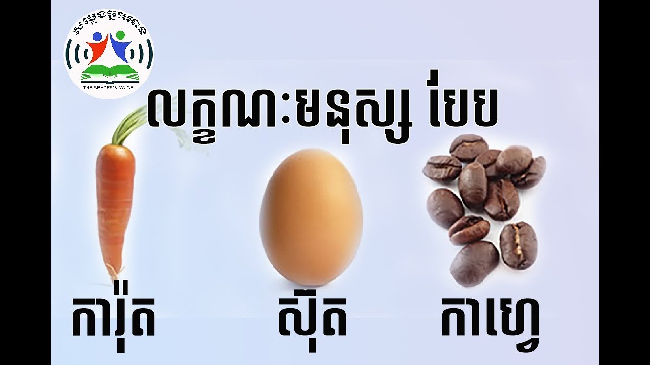 Carrot Egg and Coffee Bean's Principle លក្ខណៈមនុស្សបែប ការ៉ុត ស៊ុត