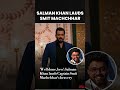 Salman Khan Calls Captain Smit Machchhar a Hero After Flydubai Mid-Air Emergency #shorts