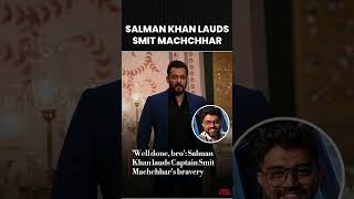 Salman Khan Calls Captain Smit Machchhar a Hero After Flydubai Mid-Air Emergency #shorts