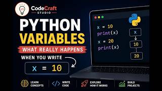 Python Variable Explained: What really happens when you write x = 10