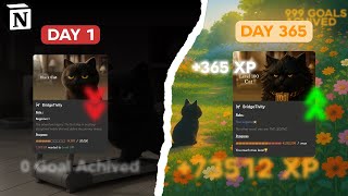 I Achieved More Goals This Year with This System | Notion Goals Tracker Guide/Walkthrough