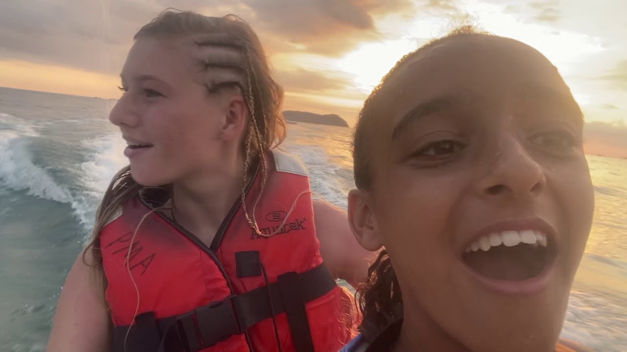 Falling from the SKY! PARASAILING in Costa Rica - YouTube