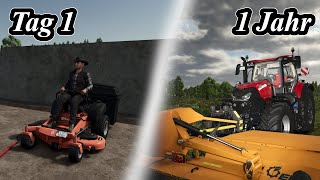 Ich habe 1 Jahr mit einem Rasenmäher einen Bauernhof aufgebaut und das ist passiert | LS25 screenshot 2