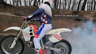 R.I.P. ROBBIE KNIEVEL DIED TODAY; A TRUE AMERICAN LEGEND AND HERO, WITH HIS DAUGHTER BY HIS SIDE