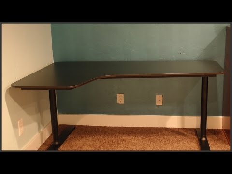 Ikea Desk Assembly Youtube