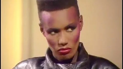 Grace Jones  The Russell Harty Show interview + Love is the Drug