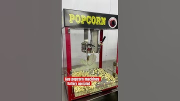 Gas popcorn | Battery operated popcorn machine | #popcornmachine #ahmedabad #india #trending #viral