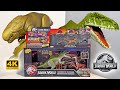 NEW DISTORTUS REX & GIGA! Unboxing Jurassic World Toys, Therizinosaurus, Mattel Mini Dinosaurs