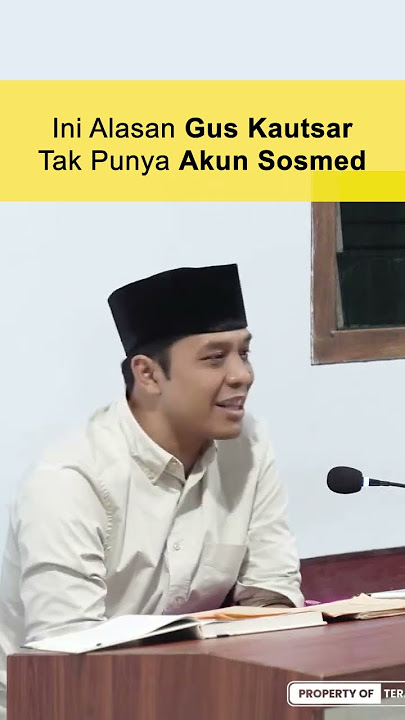 Gus KAUTSAR tak punya akun sosmed pribadi #guskautsar #ningjazil