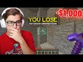 How I lost $1,000 mining Diamonds... (Craftnite #49)