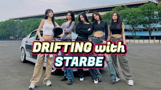 Took STARBE drifting, Indonesia's Hottest KPOP girl's group!