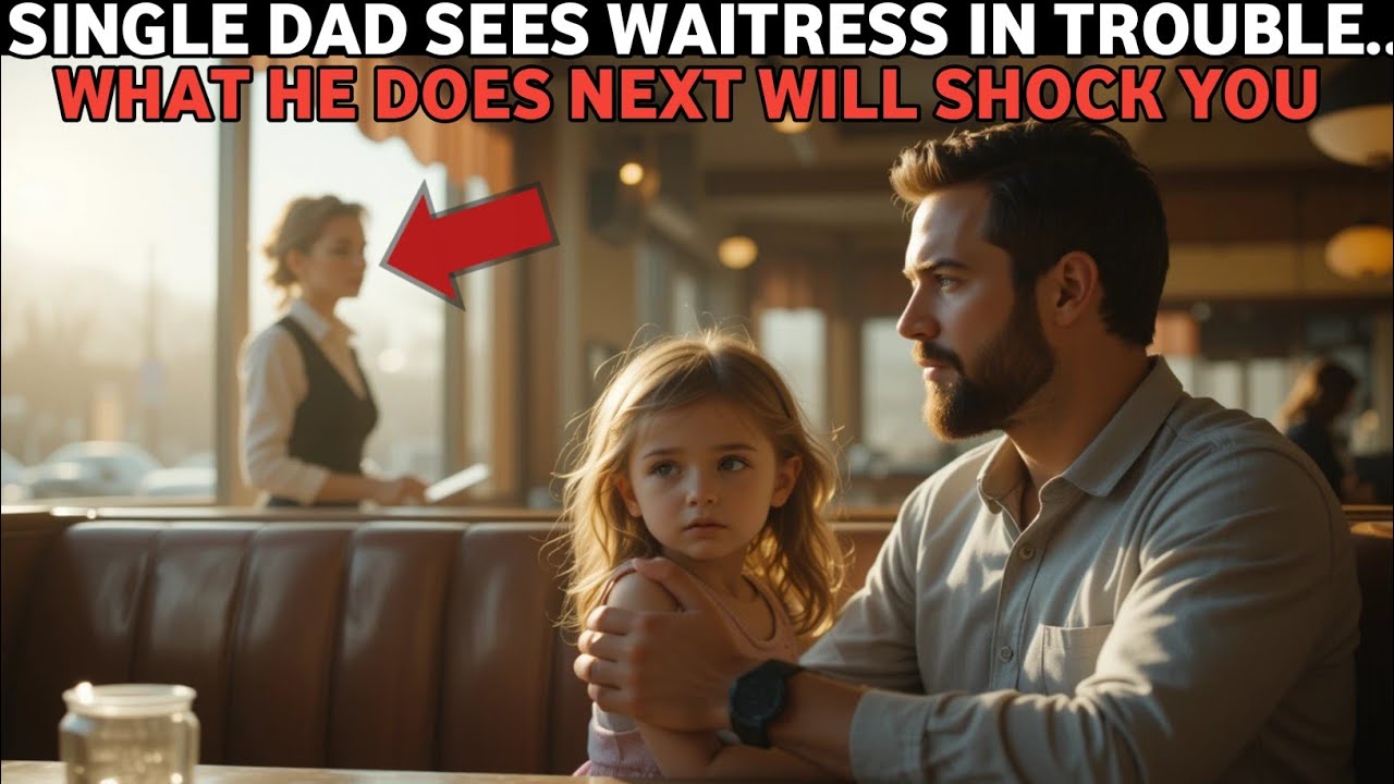 Single Dad Sees Waitress in Trouble… What He Does Next Will Shock You
