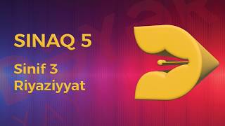 Riyaziyyat 3-cü sinif - Sınaq 5
