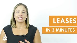 Accounting in Three Minutes: Leases by GAAP Dynamics 1,297 views 10 months ago 4 minutes, 3 seconds