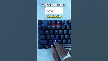 Typing Trick! (Code 2234 & 2235) – Amazing Math Symbols ⚡ #typing #keyboard #pc #shorts #wordtips